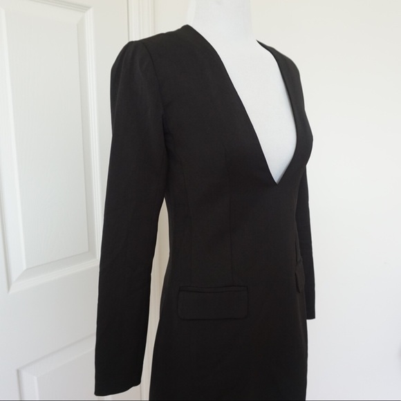 Nasty Gal Little Black Blazer Dress - Picture 2 of 6